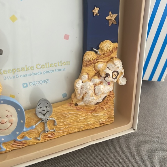 Nursery Rhyme Picture Frame 3 1/2 x 5 Hey Diddle Diddle Keepsake Collection - Picture 4 of 8